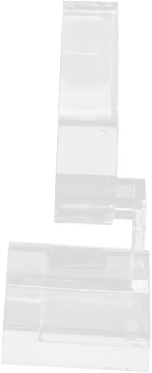 10pcs Transparent Watch Display Stands Jewelry Holder Racks for Countertop Elegant Design for Watches Bracelets Lightweight Scratch-resistant