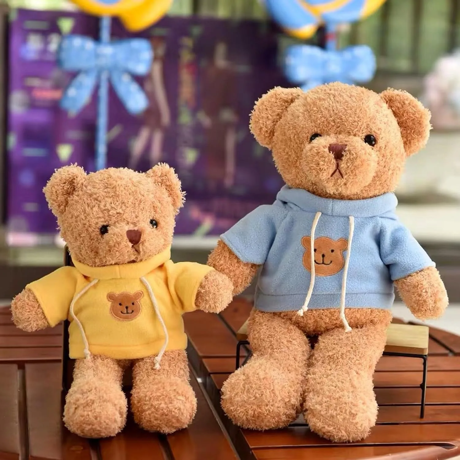19.68IN Teddy Bear Plush Toy Stuffed Animals Teddy Bears Ideal Gifts for Kids