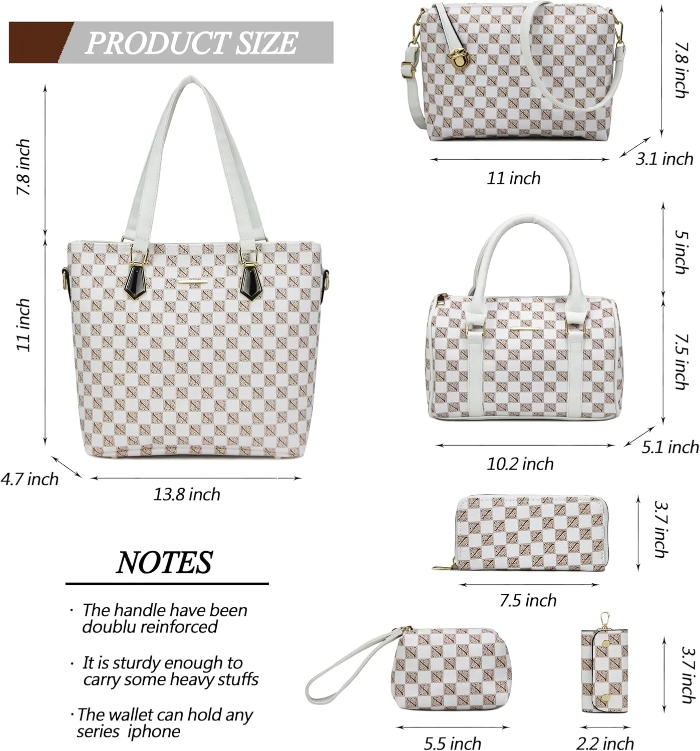 2E-youth Designer Purses and Handbags for Women Satchel Shoulder Bag Tote Top Handle Bag