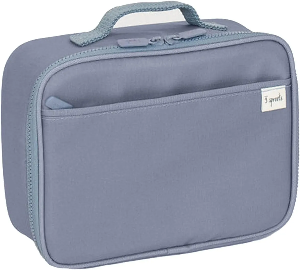 3 Sprouts Lunch Bag for Kids, Boys & Girls – Insulated Lunch Box for Boys and Girls – Perfect for School and Travel - Loncheras Para Niños y Niñas - Blue