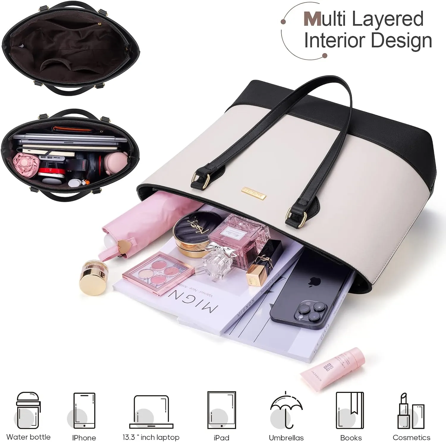 4PCS Women Fashion Handbags Purses Wallet Tote Shoulder Bags Casual Crossbody Bags, Best Valentine's Day Gift for Ladies Girls, Satchel Purse Set 4pcs
