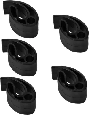 5pcs Small Disc Carrier Portable Flying Disc Buckle Durable Plastic Holder for