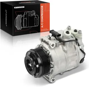 A-Premium Air Conditioner AC Compressor with Clutch Compatible with Mercedes GLE43 AMG GLS450 GLS550 GLS63 AMG, GLE63 AMG 2016-2019, 7 Grooves