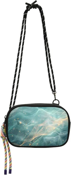 Abstract Background Small Crossbody Bags for Women Lightweight Crossbody Phone Purse Women's Crossbody Handbags with Adjustable Strap