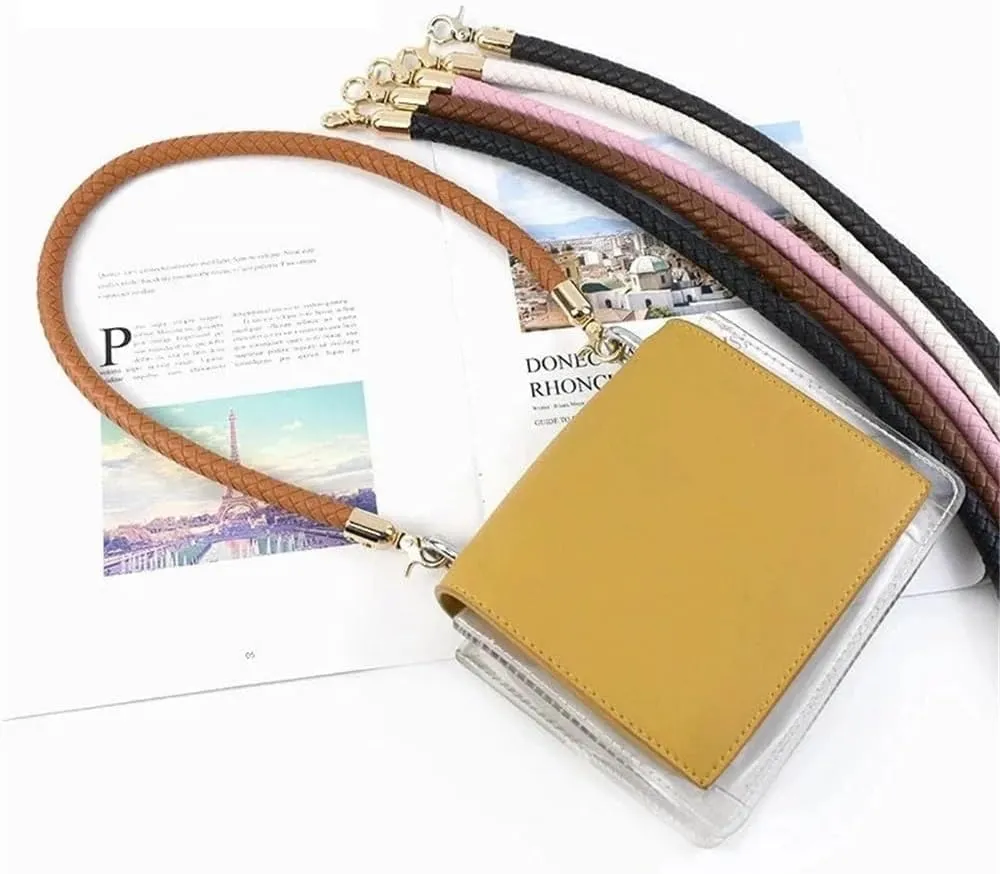 Adjustable Colored Bag Straps Fashion Handbag Replacement Leather Shoulder Strap
