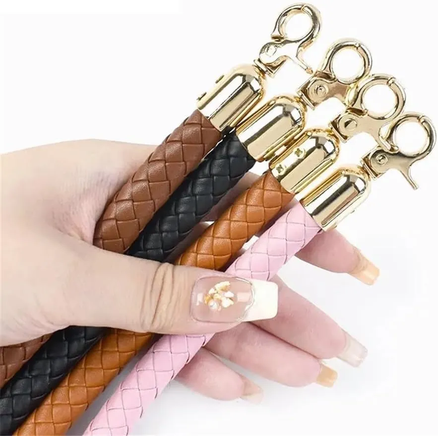 Adjustable Colored Bag Straps Fashion Handbag Replacement Leather Shoulder Strap
