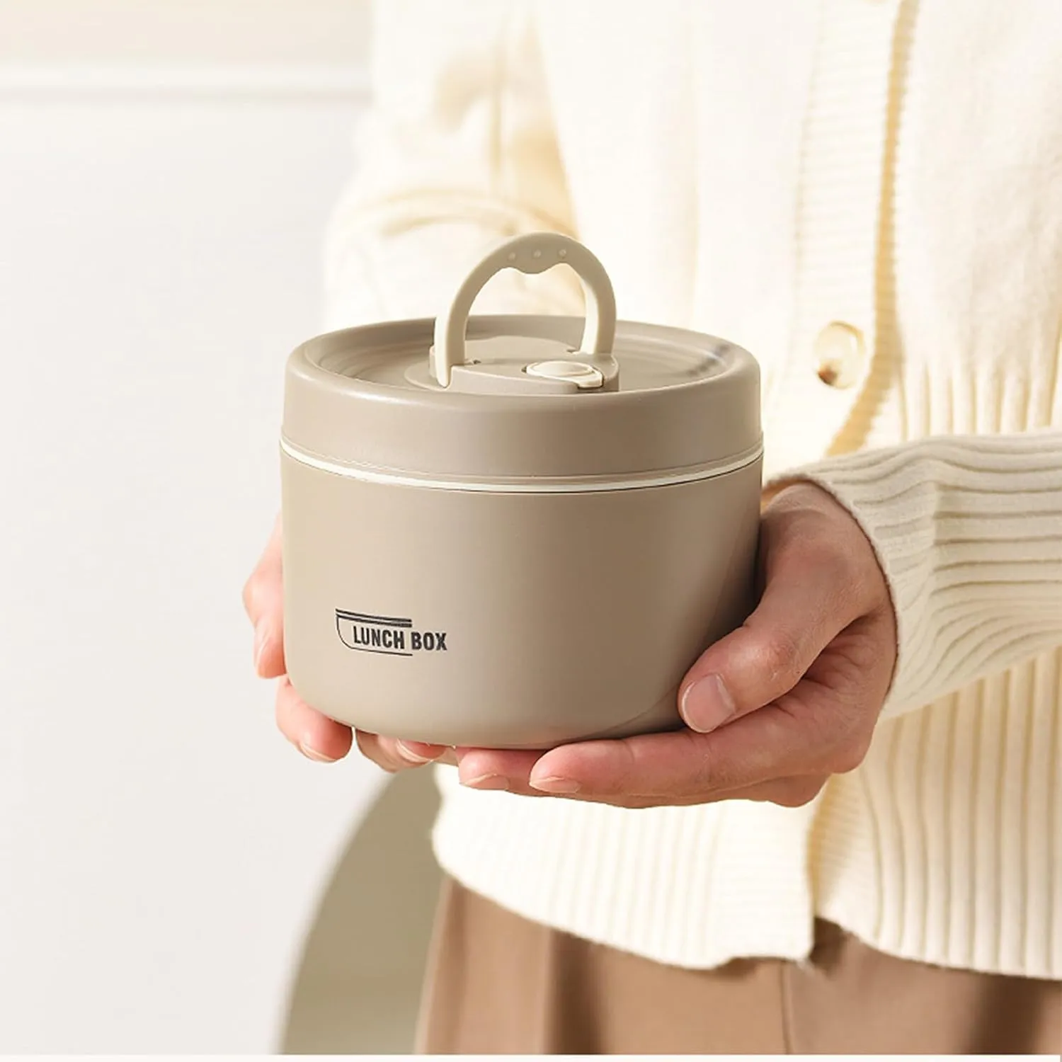 Adult Lunch Insulated Food Box Set Insulated Food Container For Adults Stainless Steel Lunch Box With Storage Bag