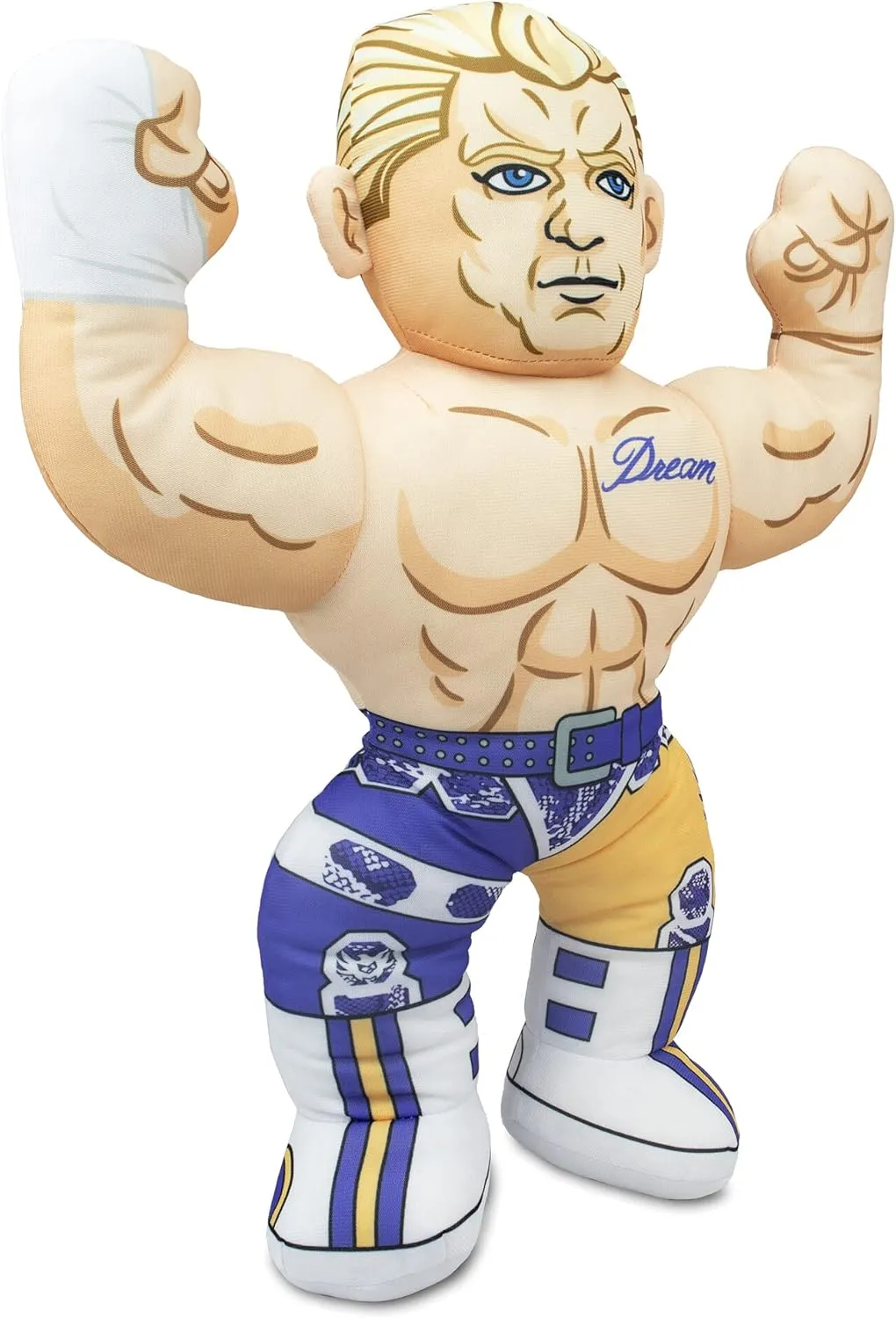 AEW Wrestling Buddies - Cody Rhodes - The Official LJN Wrestling Buddy Plush, 18”, Features Recorded Sounds from The Actual Wrestler