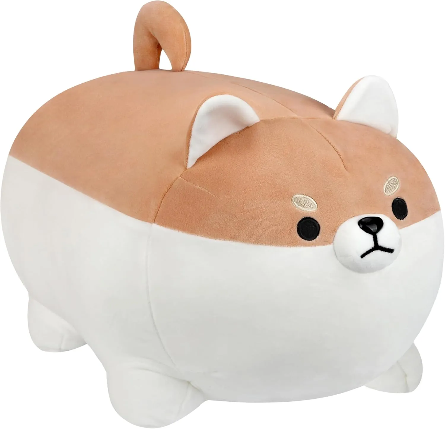 AFAN Shiba Inu Stuffed Animal Plush Kawaii Corgi Dog Plush Pillows Cute Soft Dog Toy Plushies Gifts for Boys Girls Kids (Brown, 11.8 Inch)