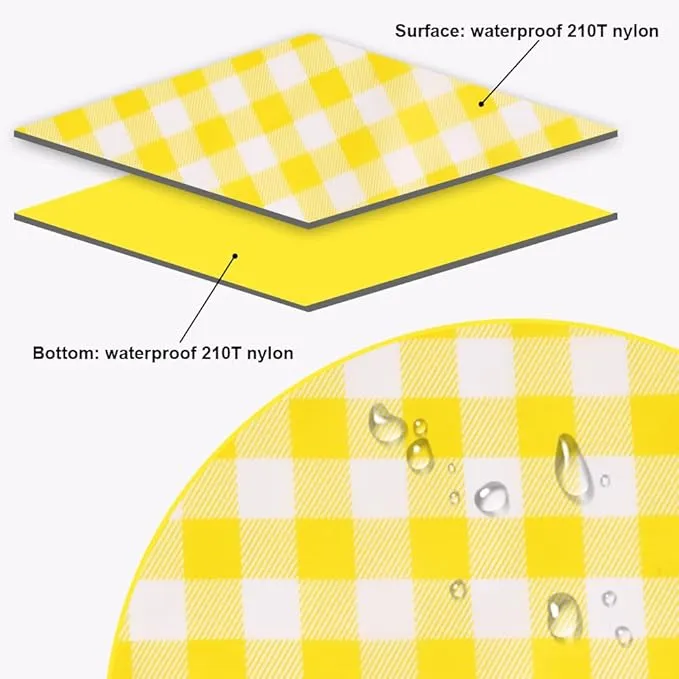 Ainiv Beach Blanket Beach Mat, Sandproof Waterproof Beach Mat, Picnic Blanket, Extra Large 55x79 in (3-5 People) Picnic Blanket with 1 Storage Bag & 4 Fixed Nails for Beach, Camping, Hiking, Picnic