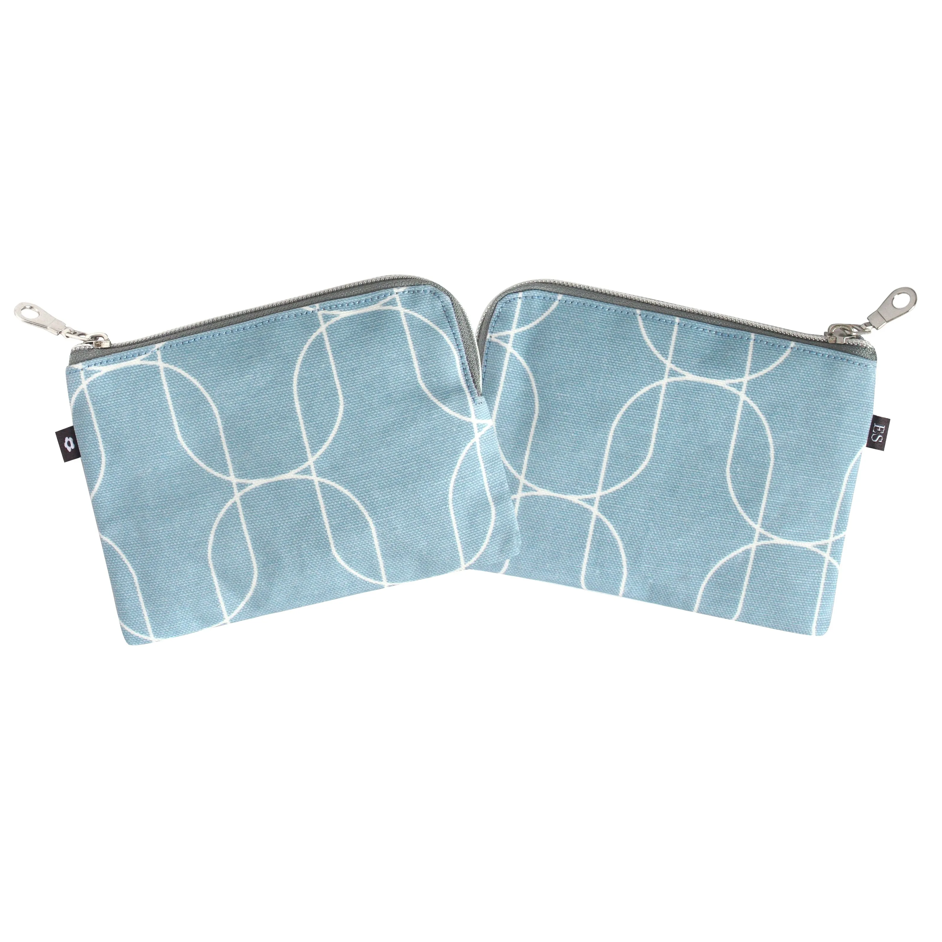 Amalfi Blue Oil Cloth Coin Purse by Earth Squared
