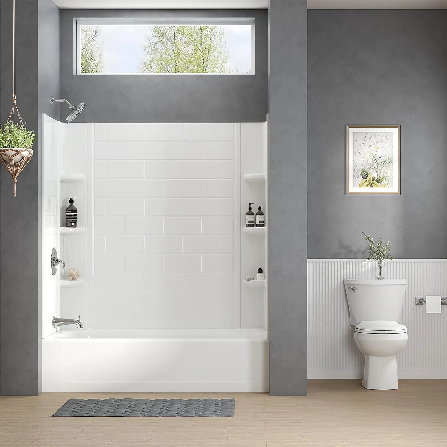 American Standard 1390202.020 Princeton PRO 60 x 30-Inch Alcove Bathtub, Left-Hand Drain, White
