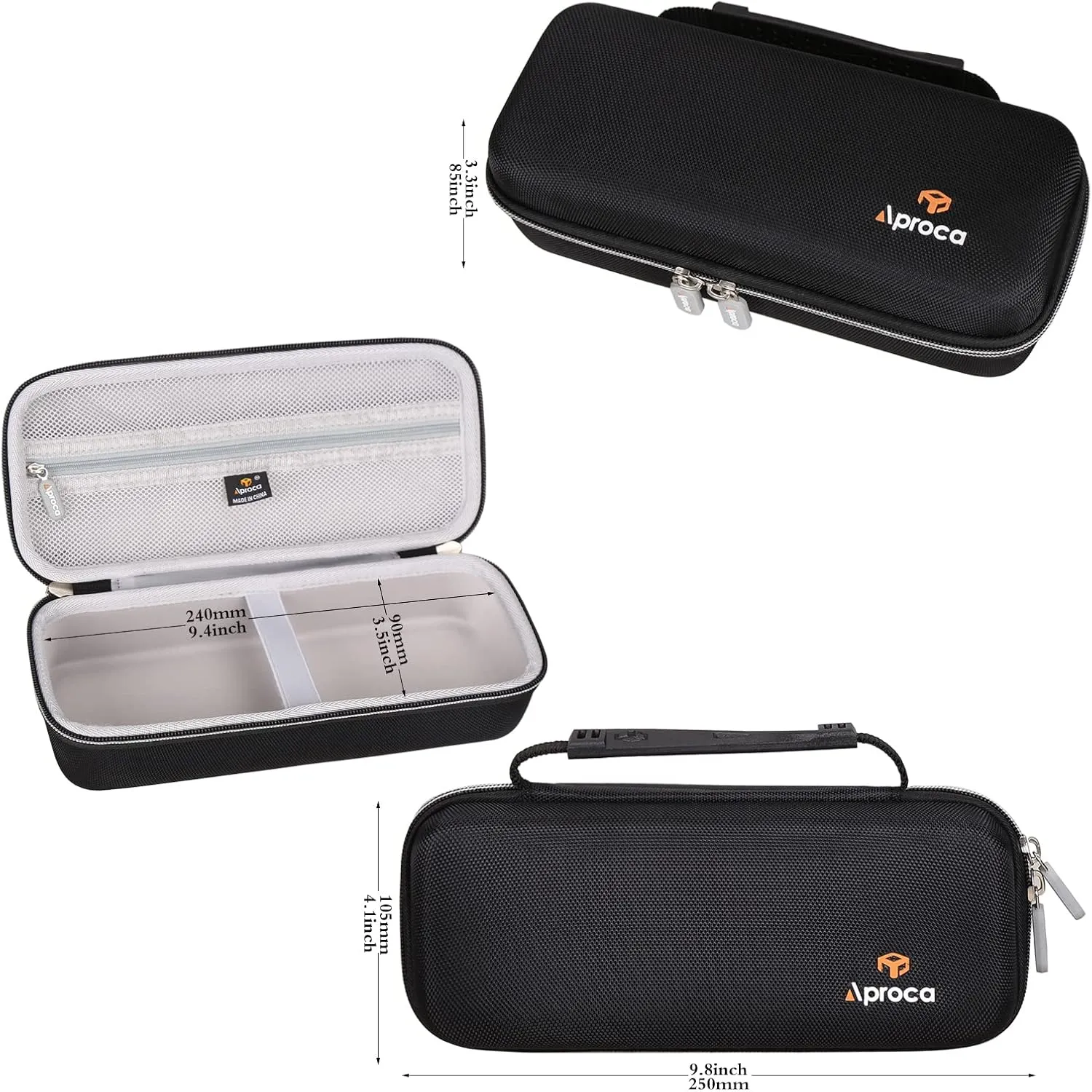 Aproca Hard Travel Storage Case, for Waterpik WF-02 Cordless Water Flosser and Accessories