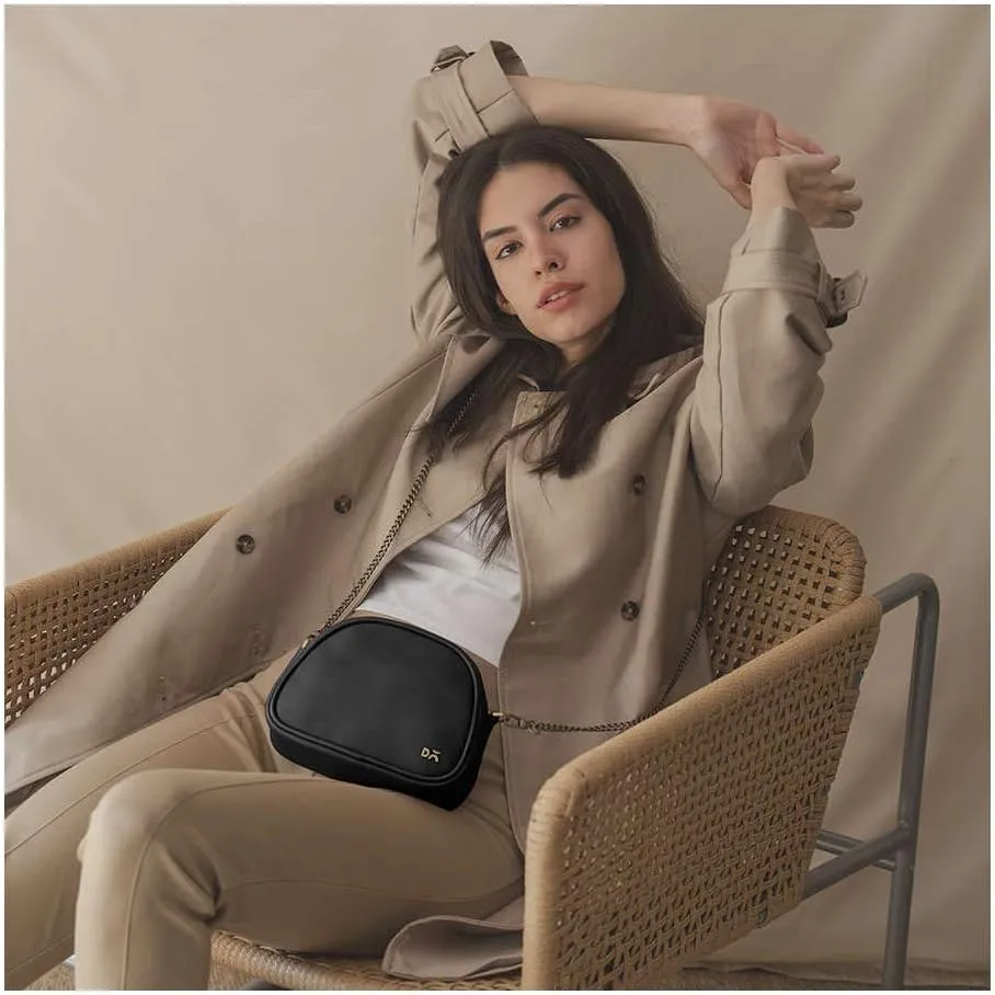 Arch Sling Crossbody Bag For Women| Vegan Leather Purse | Ladies Shoulder Handbag For Work, Office, Travel