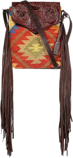 ARIAT Women's Brynlee Conceal Carry Crossbody Handbag, Multi Colored, One Size