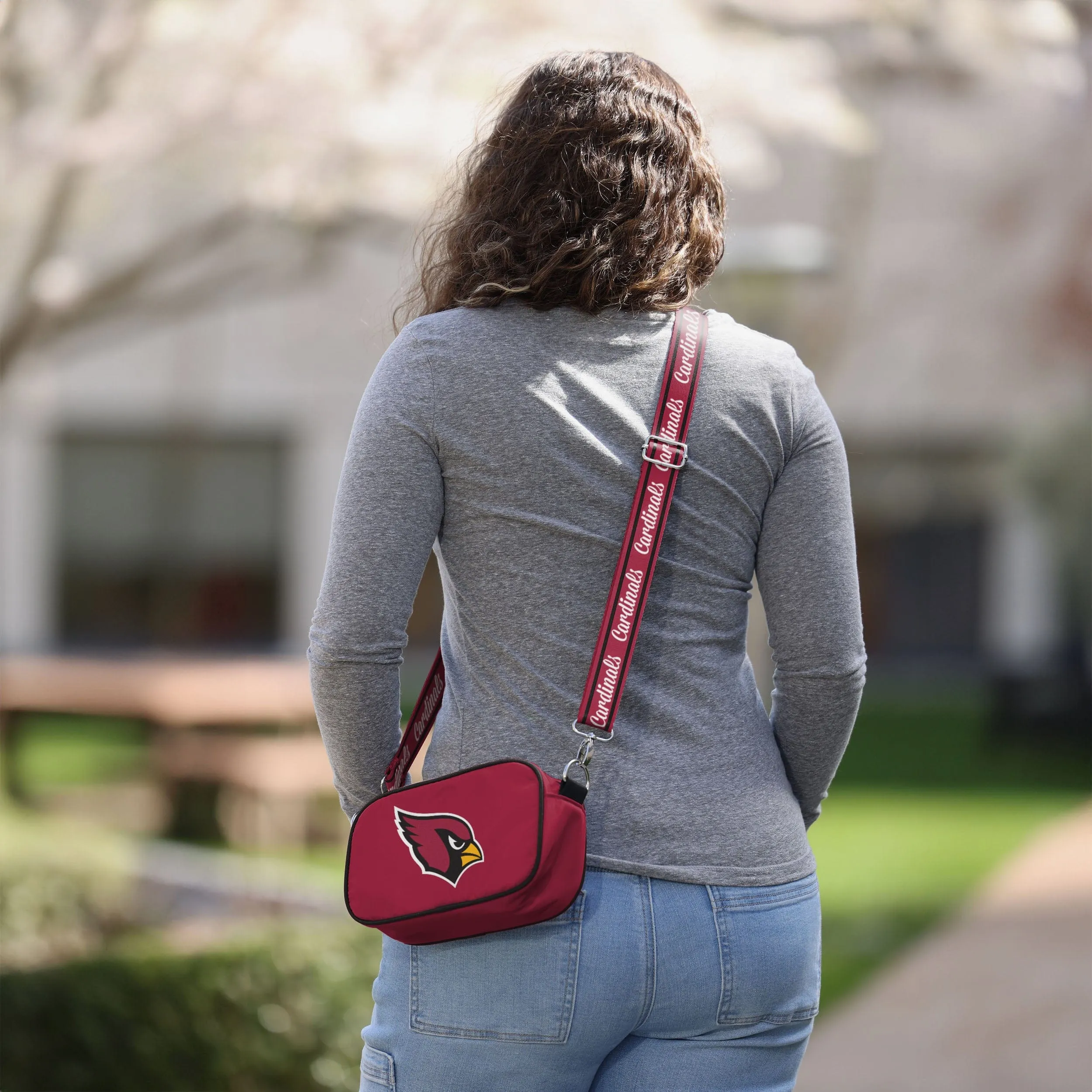 Arizona Cardinals Team Logo Crossbody Bag