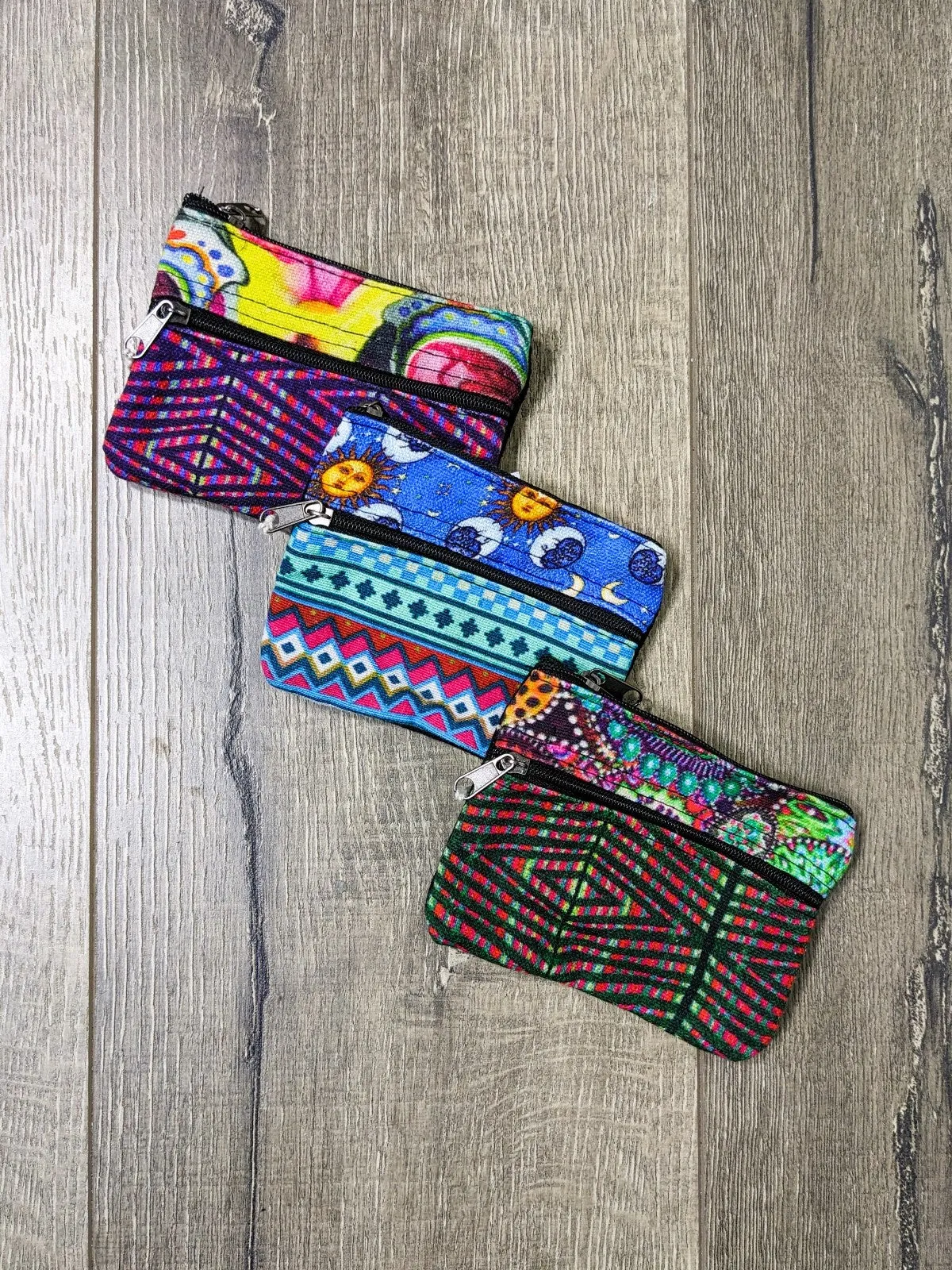 Assorted Printed Cotton Coin Purse