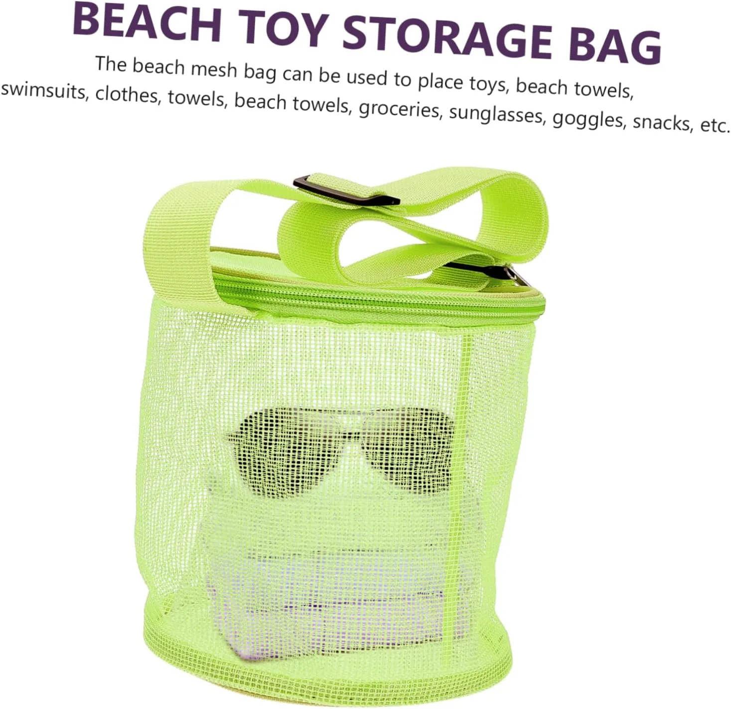 Bag for Boys and Girls Treasure Storage Bag Fine Workmanship for Beach Play