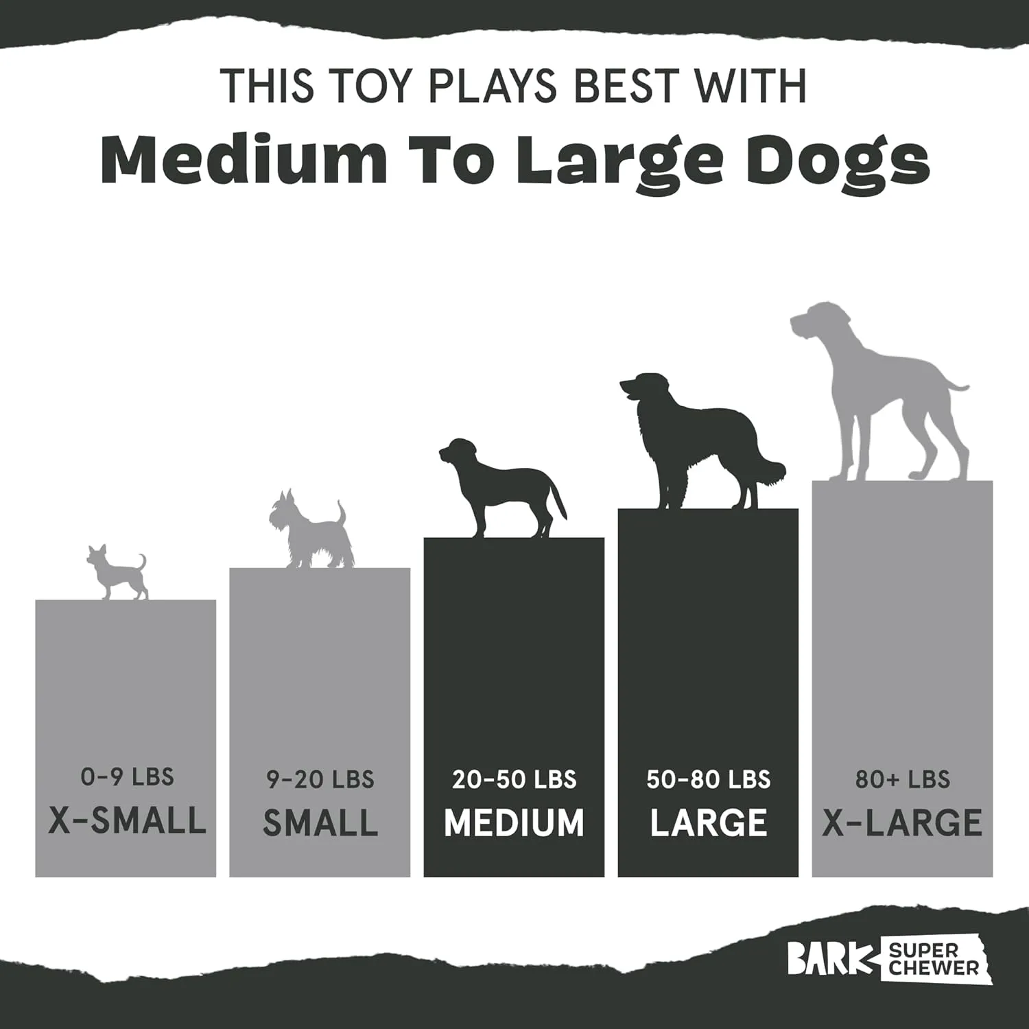 Barkbox Super Chewer Cinamutt Roll Treat Dispensing Toy for Dogs and Puppies, Medium and Large Dogs