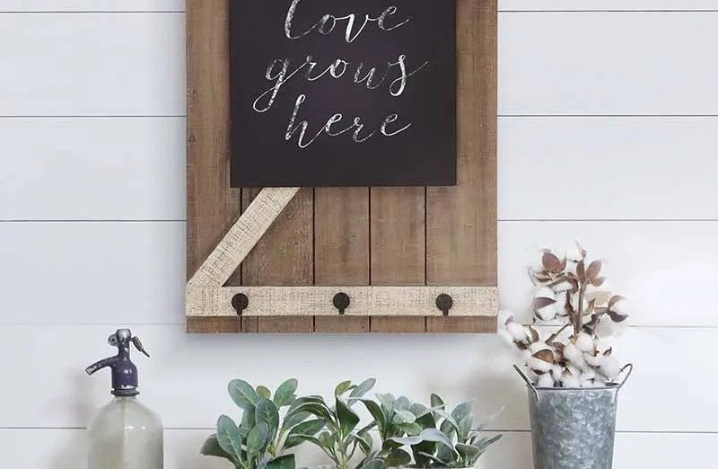 Barn Door Wall Chalkboard