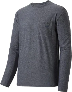 BASSDASH Men’s UPF 50  Performance Long Sleeve T-Shirt UV Sun Protection Fishing Hiking Sports Shirts