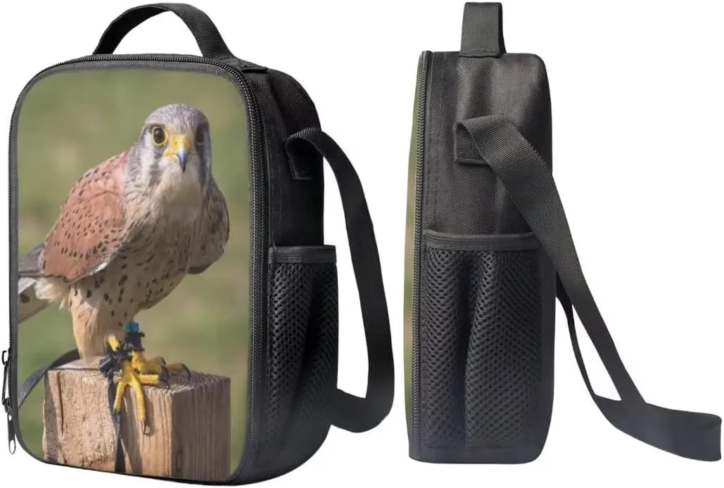 Beauty Collector Kestrel Backpack Set for Girls Kids, Animal School Bag Lunch Bag and Pencil Case for Boys