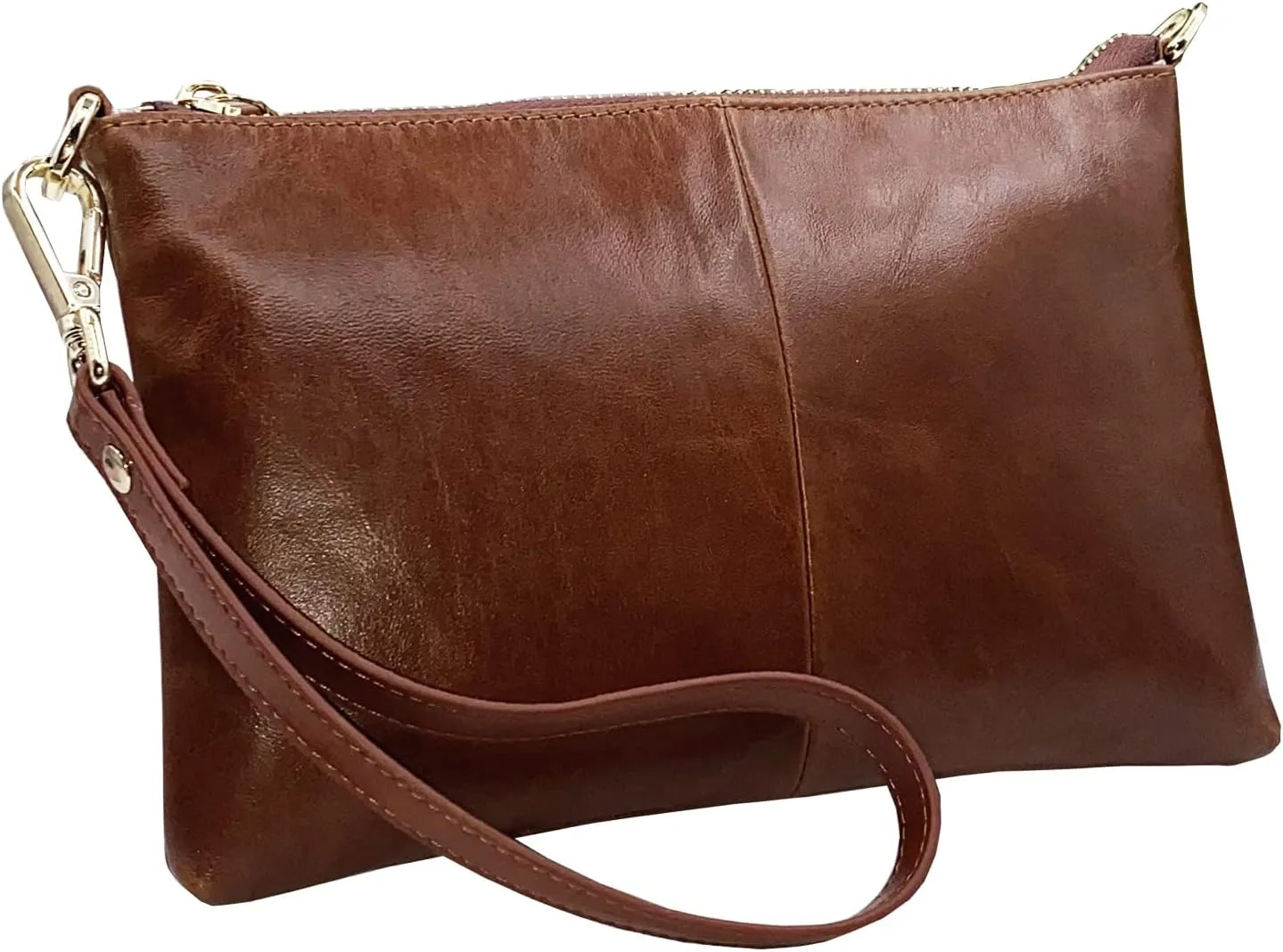 Beurlike Leather Wristlet Wallet Clutch Purses For Women Small Crossbody Phone Bags