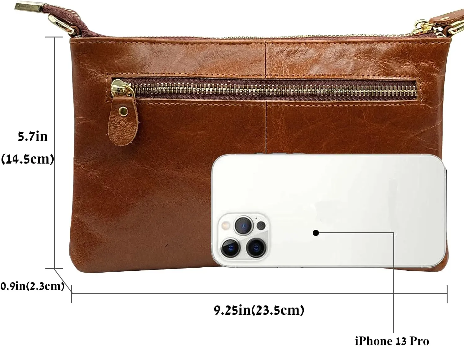Beurlike Leather Wristlet Wallet Clutch Purses For Women Small Crossbody Phone Bags