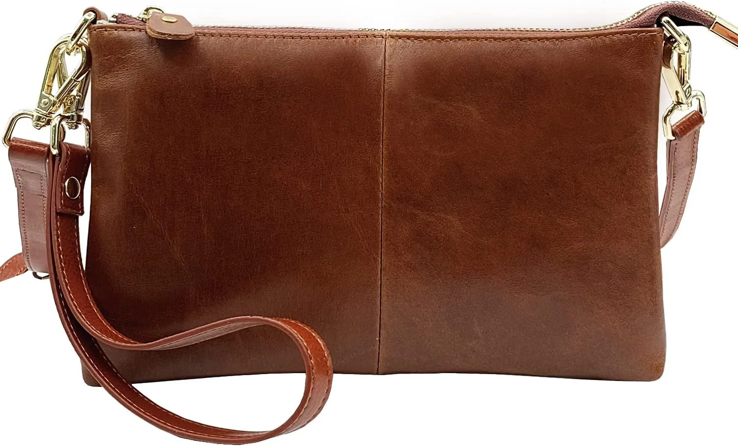 Beurlike Leather Wristlet Wallet Clutch Purses For Women Small Crossbody Phone Bags