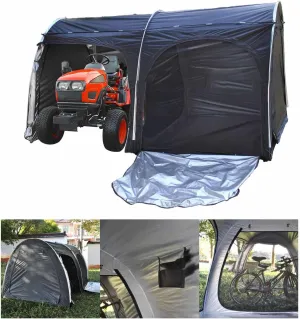 Bike Storage Tent with Ventilation Mesh Bike Storage Tent for Patio Furniture, Bicycle, Motorcycle Bike Cover for Outside Bike Shed