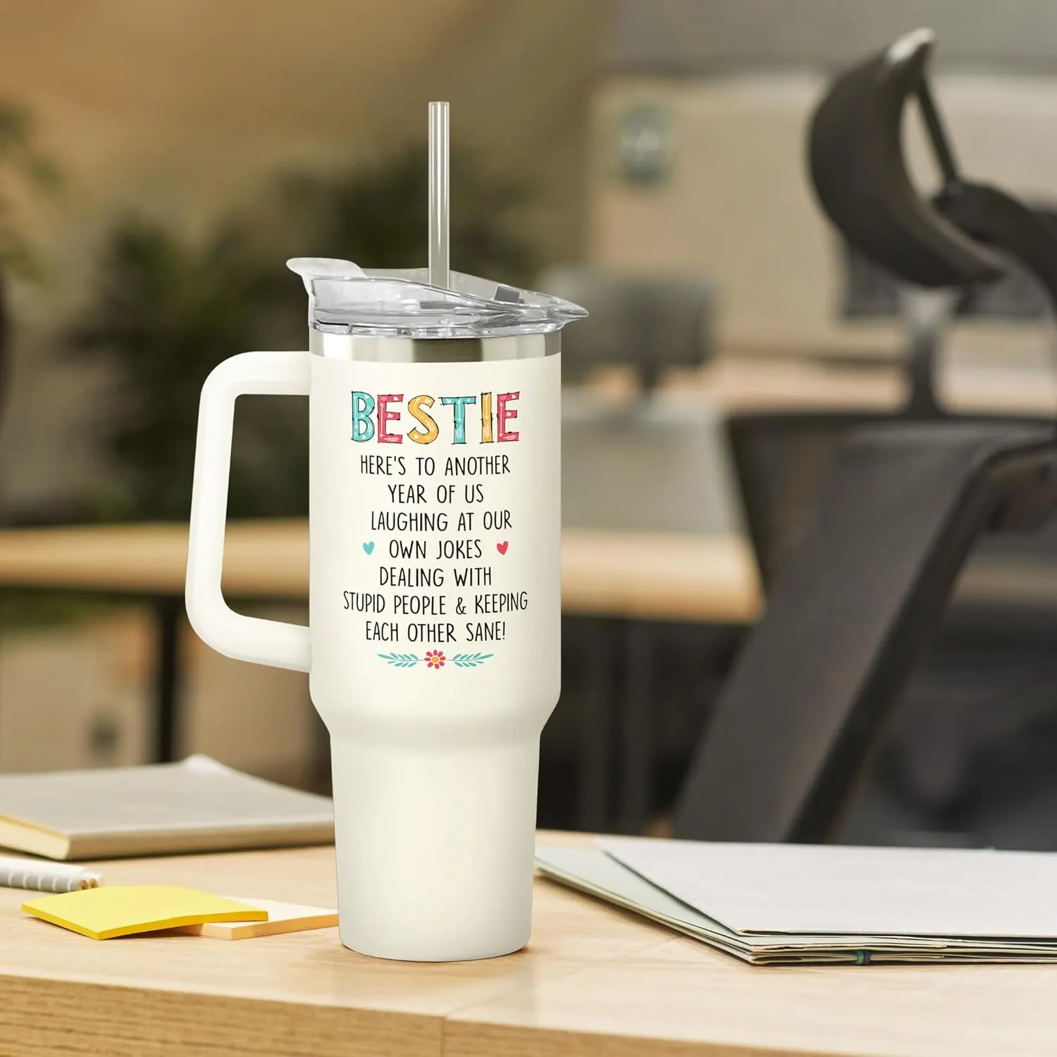 Birthday Gifts for Women Friendship - Gifts for Friends - Mothers Day Gift for Friends - Friendship Gift for Women Friend - Birthday Bestie Ideas for Friend - 40 Oz Tumbler