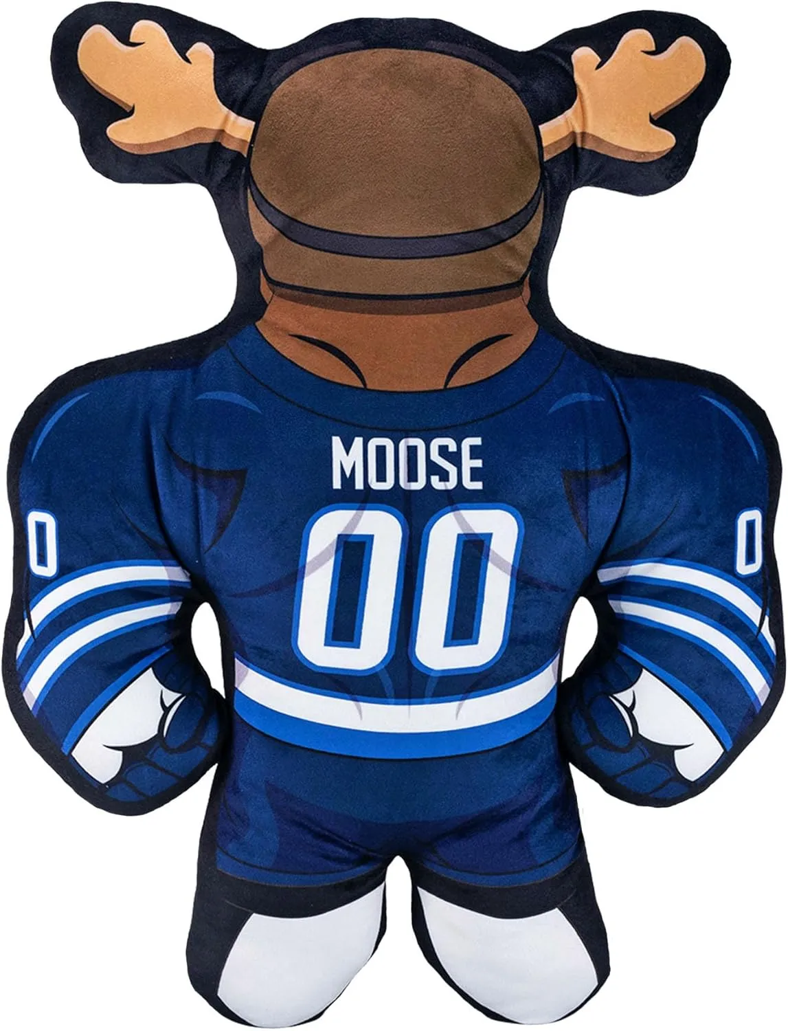 Bleacher Creatures Winnipeg Jets Mick E. Moose 24" NHL Mascot Bleacher Buddy - Soft Plush Toy