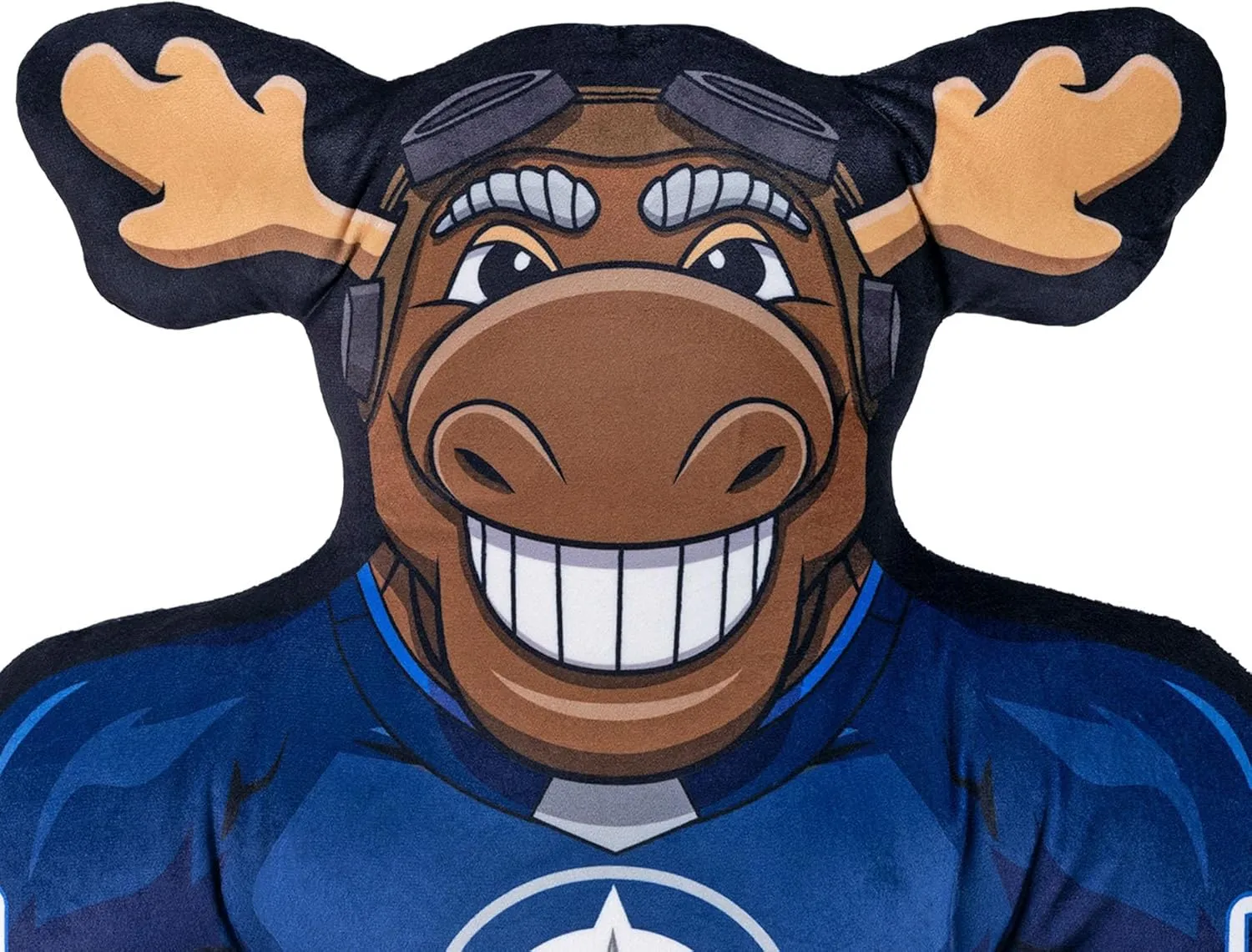 Bleacher Creatures Winnipeg Jets Mick E. Moose 24" NHL Mascot Bleacher Buddy - Soft Plush Toy