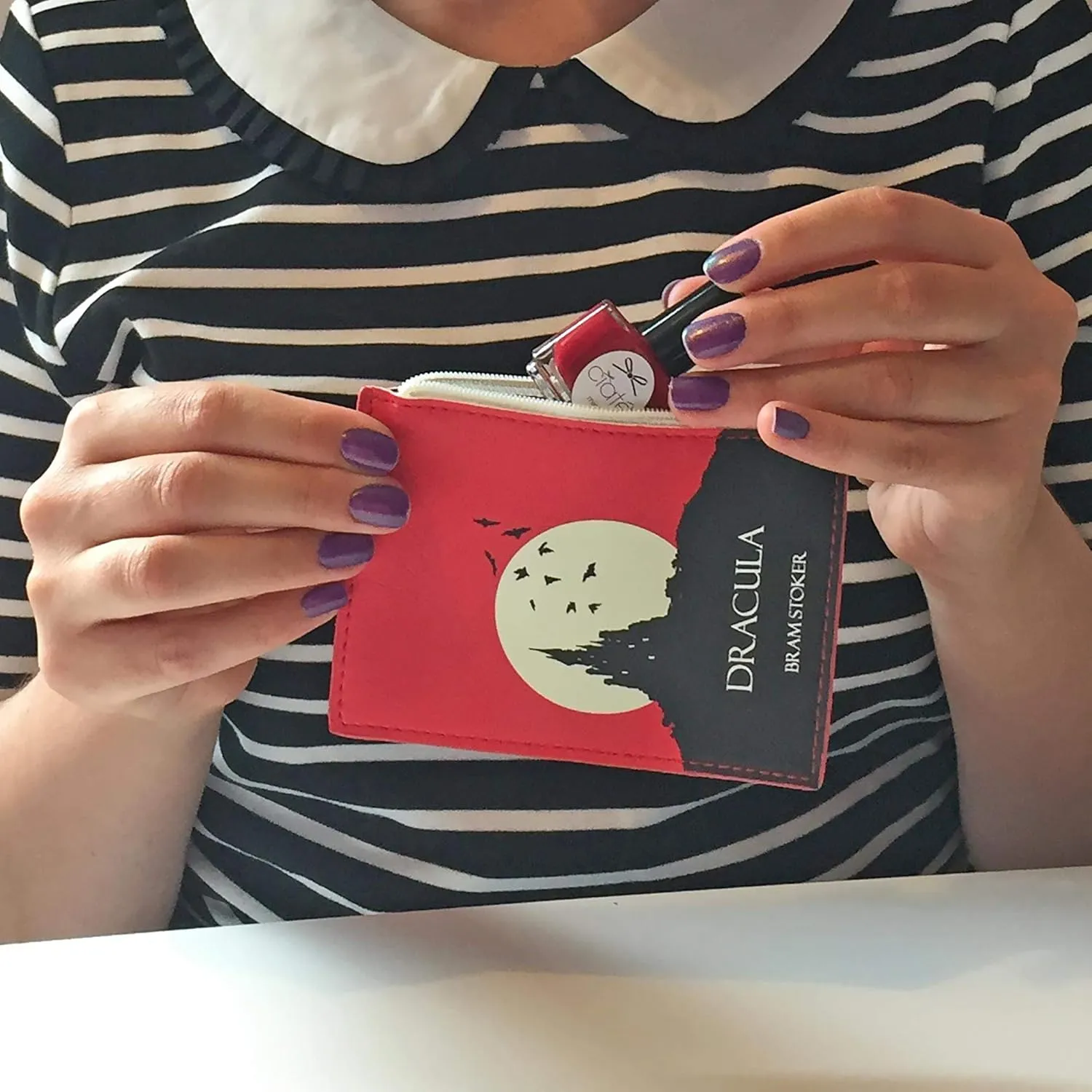 Book Themed Coin Purse for Book Lovers - Ideal Literary Gifts for Book Club, Readers, Authors & Bookworms - Coin Pouch Wallet for Women by Well Read