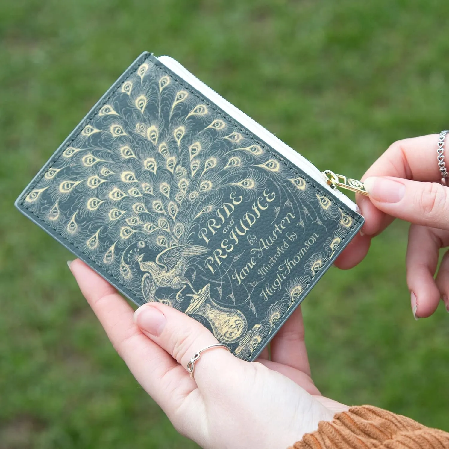 Book Themed Coin Purse for Book Lovers - Ideal Literary Gifts for Book Club, Readers, Authors & Bookworms - Coin Pouch Wallet for Women by Well Read