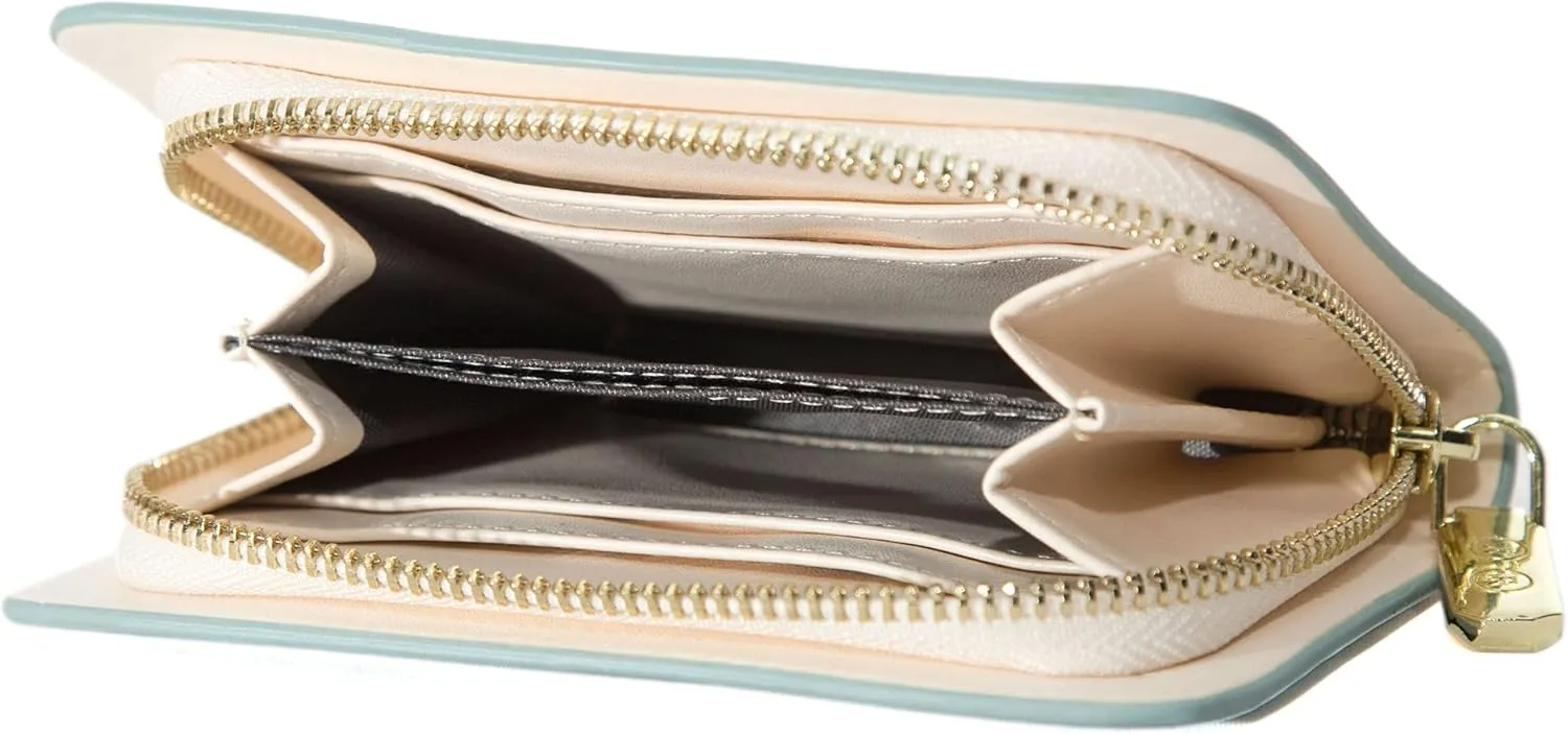 Book Themed Zip Around Wallet for Book Lovers- Ideal Literary Gift for Book Club, Readers & Bookworms - Vegan Faux Leather Clutch by Well Read