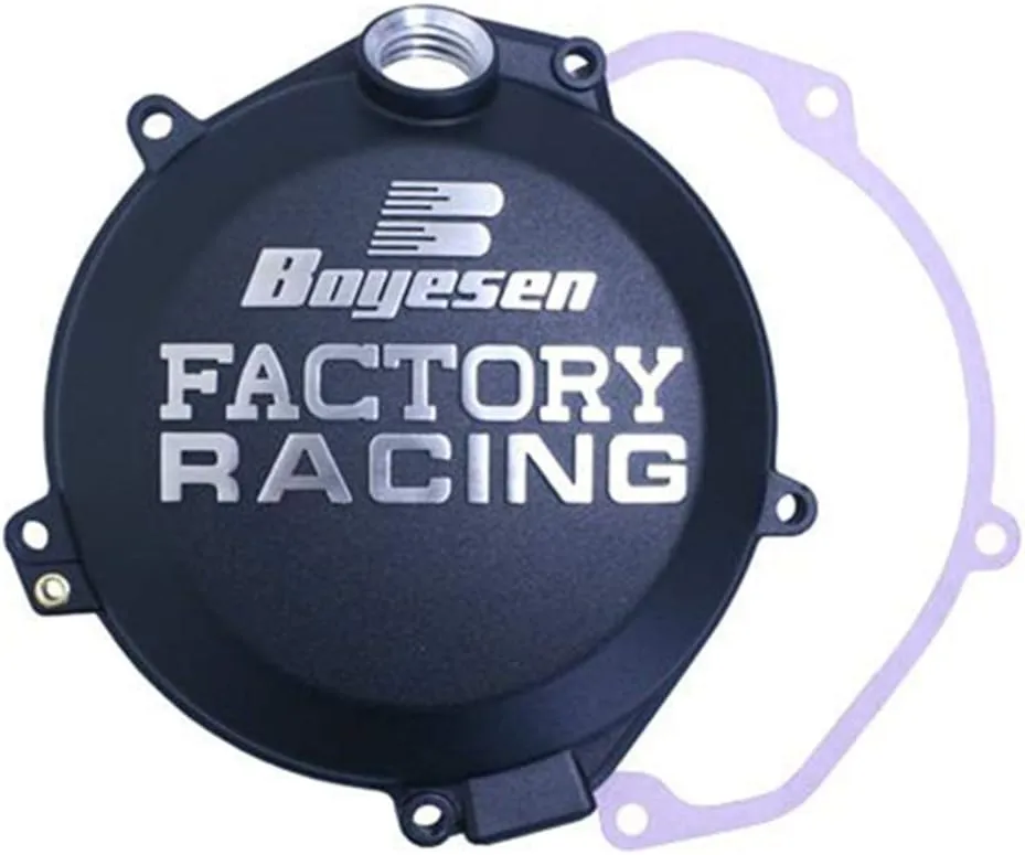 Boyesen CC-44CB Factory Racing Clutch Cover Black