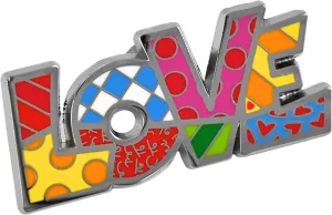 Britto Romero Collectible Love Word Enamel Pin