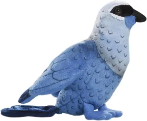 Carl Dick Rag-Crow, kokako Bird 5.5 inches, 18cm, Plush Toy, Soft Toy, Stuffed Animal 2923