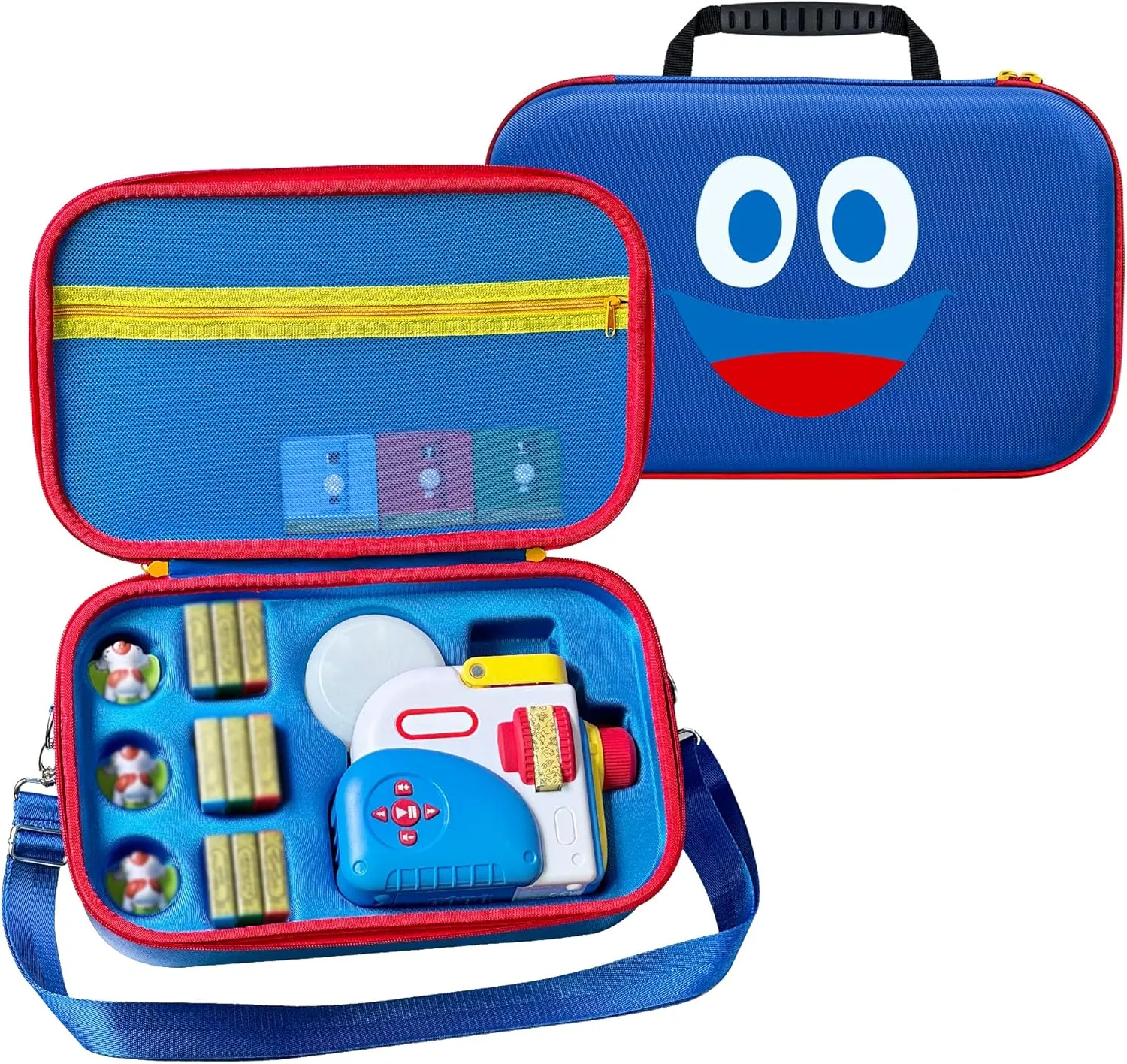 Carrying Case Compatible with Little Tikes Story Dream Machine Books Starter Set, Kids Toys Protective Storage Bag for Little Tikes for Storytime Audio Play, Storybooks, Character Collection(Box Only)
