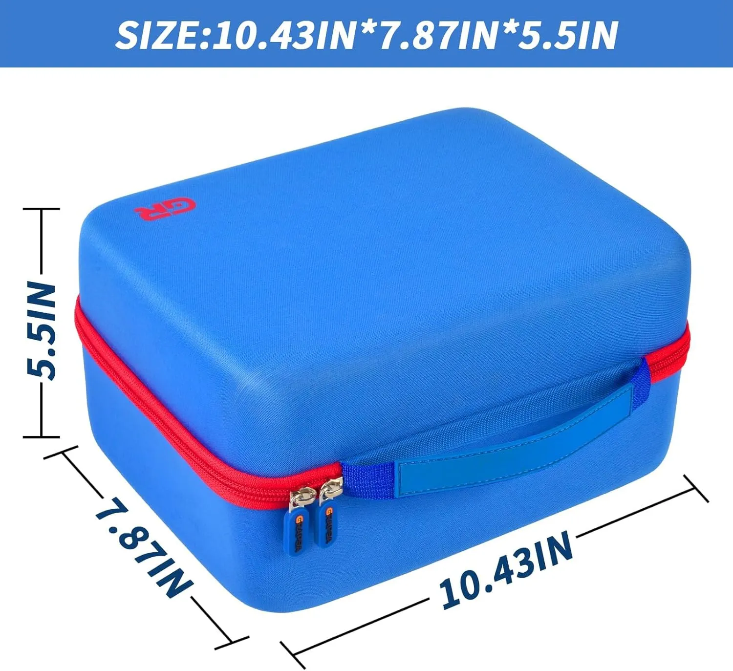 Case Compatible with Little Tikes for Story Dream Machine Books Starter Set, Toys Protective Container for Little Tikes for Storytime Audio Play Real for Littles Character Collection (Box Only), Blue