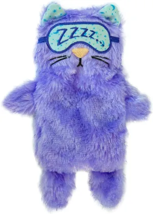 Catstages Purr Pillow Kitty Calming Cat Toy with Touch-Activated Purring and Soft Plush, Purple - Helps Reduce Stress & Provide Anxiety Relief for Cats, X-Large