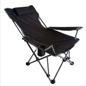 Chairs Adjustable Folding Chair Portable Camping with Cup Holder, Storage Bag, Camping, Fishing, Hiking, Outdoor