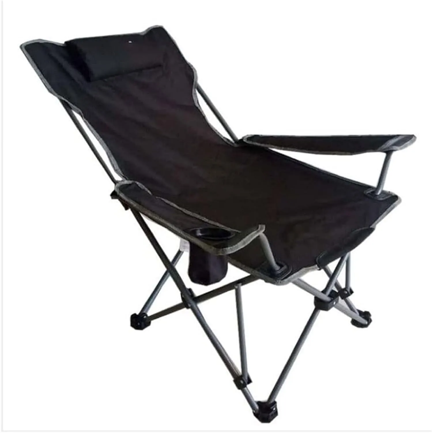 Chairs Adjustable Folding Chair Portable Camping with Cup Holder, Storage Bag, Camping, Fishing, Hiking, Outdoor