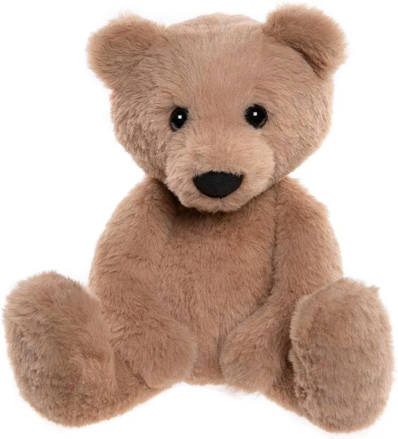 Charlie Bears Bear & Me Teddy Bear Oatmmeal Brown Soft Plush Animal Cute Toy Stuffed