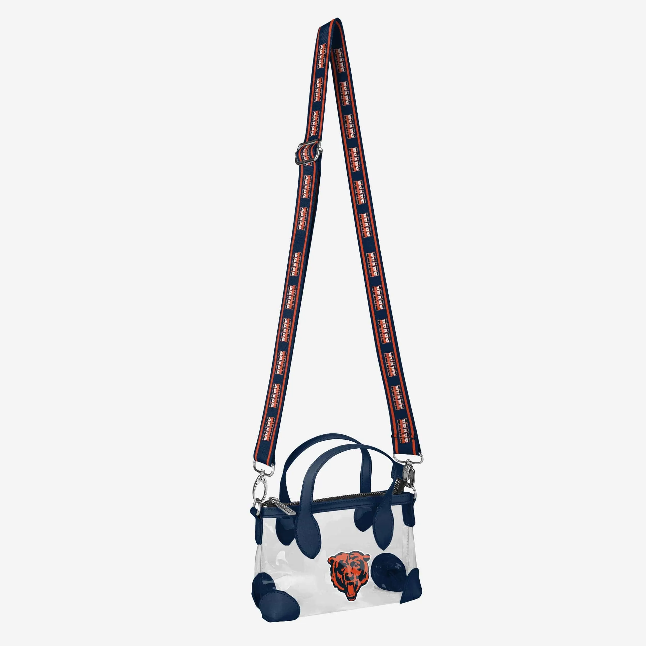 Chicago Bears Big Logo Clear Crossbody Mini Purse