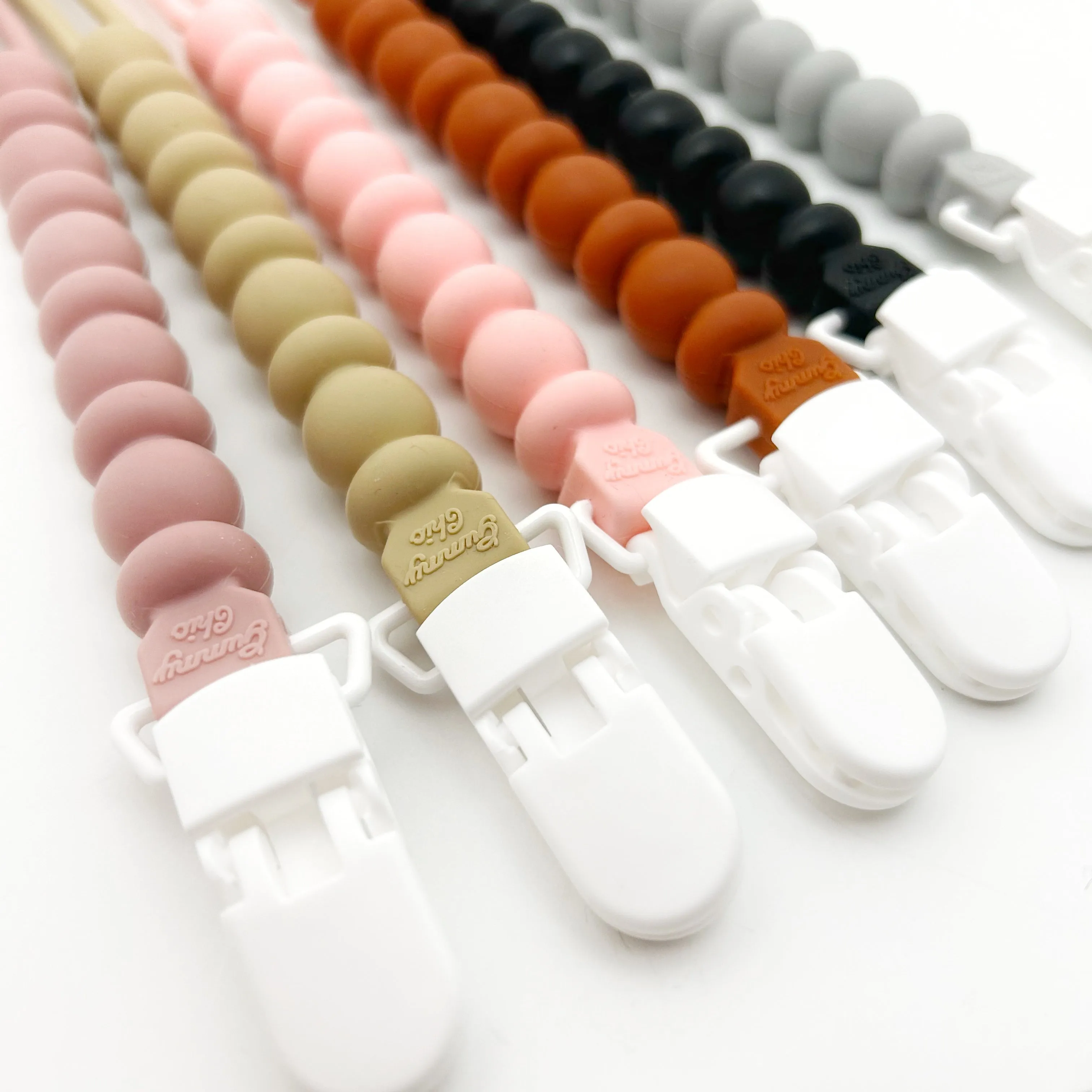 Chocolate Milkshake Teether & Pacifier Clip - Safe & Stimulating Baby Teething Toy