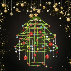 Christmas Tree Bead Tent Game Children Fort Building Kit
