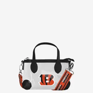 Cincinnati Bengals Big Logo Clear Crossbody Mini Purse