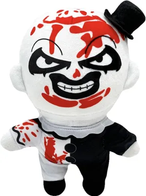 Clown Plush Doll Black White Killer Clown Plushies Stuffed Dolls for Birthdays Christmas,A